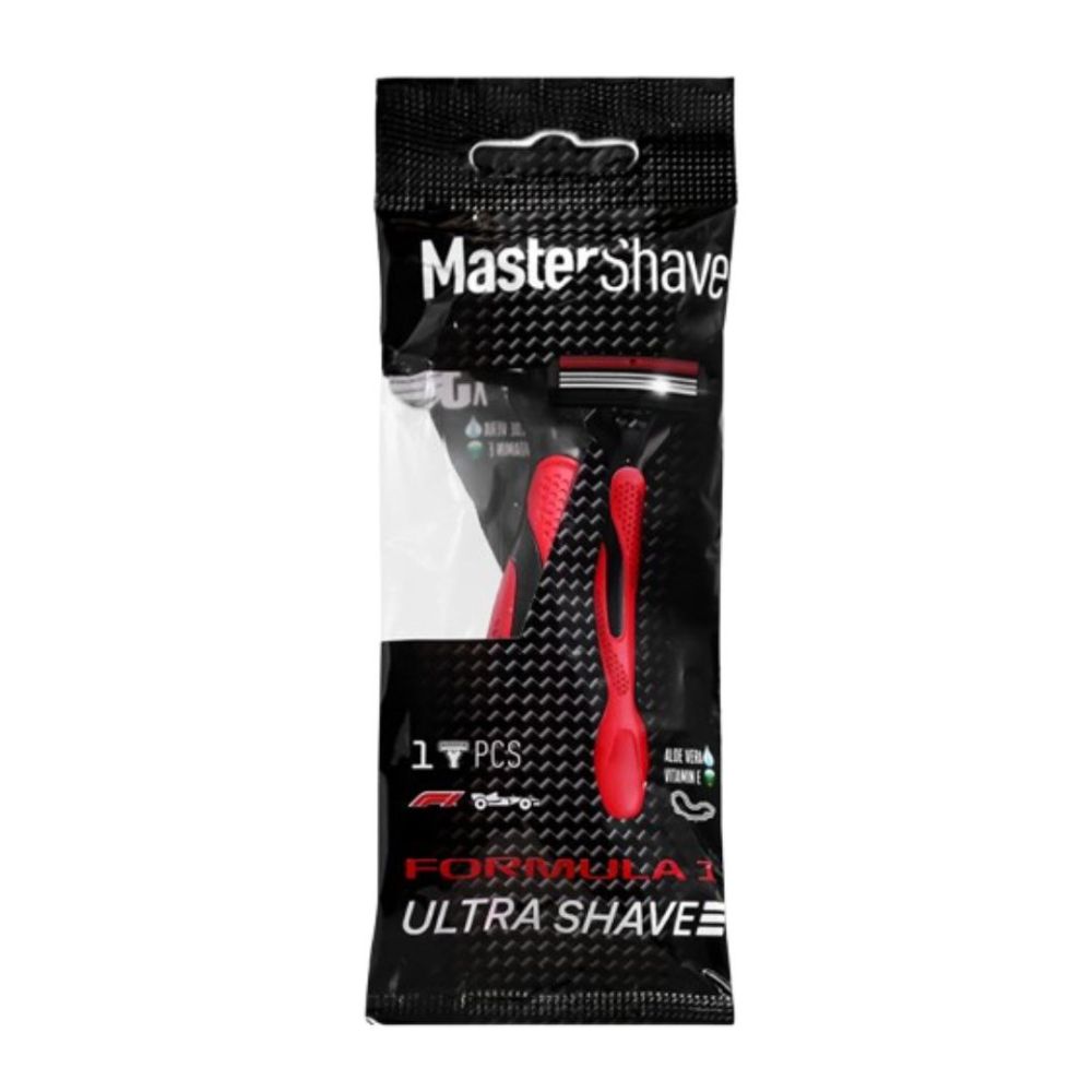 تیغ اصلاح مردانه 3 لبه تکی فرمول 1 مستر شیو